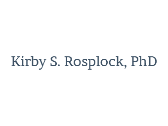 Kirby S. Rosplock, PhD